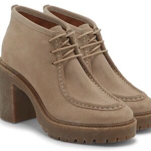 Lucky Brand Women's Taupe Heeled Boots